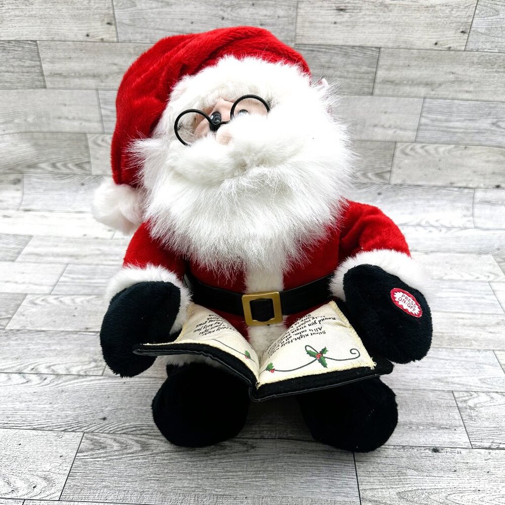 Dandee Collector's Choice Santa Singing Silent Night